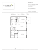 Clay floor plan