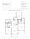 Mahogany floor plan